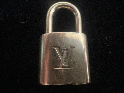🔴 LOUIS VUITTON lucchetto originale dorato n 318 senza chiave da chiedere