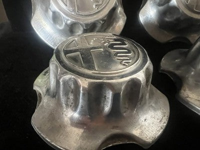 🔴 ALFA ROMEO original hubcaps Alfasud Sprint TI 70s 80s SET 4 