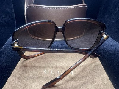 🔴 GUCCI occhiali donna sole GG 3108/S HBT9M tartarugati lenti sfumate