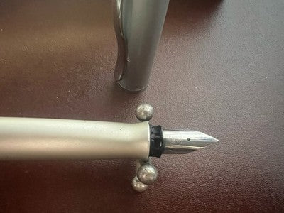 Pelikan Pen Fountain Pen Epoch P360 Aluminium Titanium Cartridge A (M)