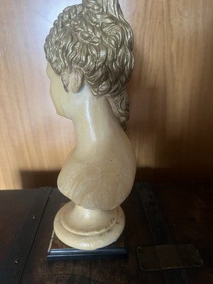 Klassische Skulptur Busto Proserpina Marmor Kunst Bazzanti Florenz Vintage
