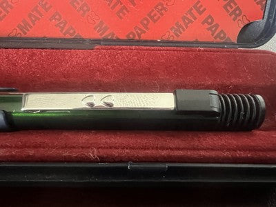 🔴 PAPERMATE penna sfera 90° DYNAGRIP verde Giappone istruzioni vintage