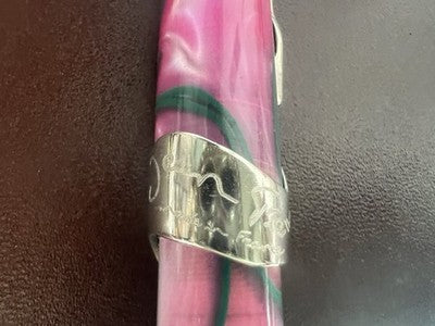 Stylo-Plume Jean Pierre Lépine Stylo à Plume Samba 1993 Rose Vert M New NOS 
