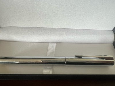 Waterman Stylo-Plume Stylo à Plume Graduate Chrome Pointe FA Cartouche 