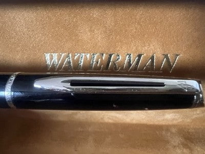 Waterman Stylo-Plume Stylo à Plume Emisphere Laque Noire F mit Kartuschen 