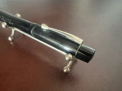 🔴 UNIVERSAL penna stilografica celluloide Rex pennino oro 14k flex vintage
