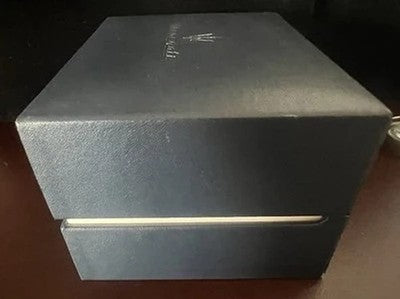 Maserati Box-Uhr Triconic Automatik mit Etikett und Anleitung 