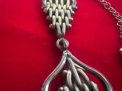 🔴 CATENA orologio tasca vittoriana con sigillo HARRY pinchbeck antica '800