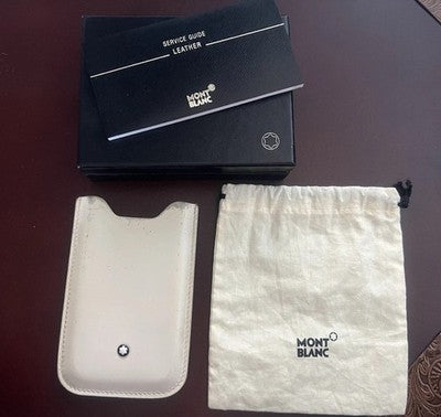 🔴 MONTBLANC Cover Meisterstück iPhone 5 ref. 110182 originale con box