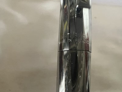 Waterman Stylo-Plume Sphère Torsadé Chrome Facettes Avec Trousse Vintage 