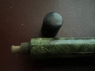 🔴 STILOR penna stilografica Extra celluloide marmorizzata scrive vintage '30