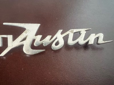 Emblem Innocenti Austin Auto Geschriebenes Emblem Logo Original