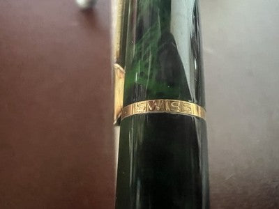 Caran D’Ache Pen Ball Madison Green Lacquer Marble Gold Warranty