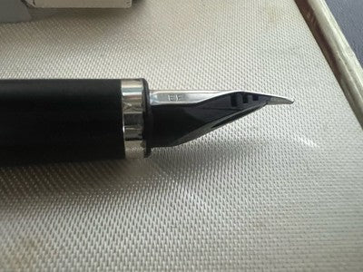 🔴 PELIKAN penna stilografica P580 Signum pennino oro EF con garanzia vintage