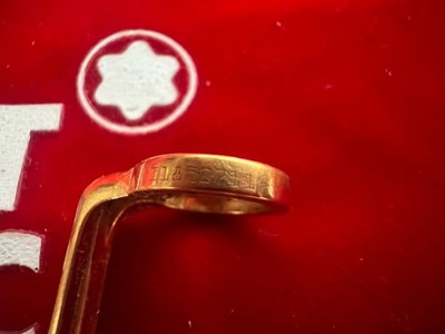 Montblanc Stylo-Plume Sphère Clip und Tête Meisterstück Parties Rechange 3 