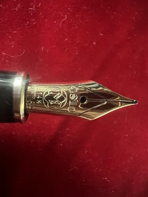 MONTBLANC Pluma Estilográfica Meisterstück 144 Burdeos Plumín Oro M Alemania