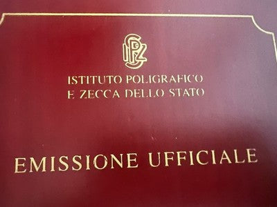 🔴 Scatola ufficiale legno emissione speciale monete/medaglie 43 mm