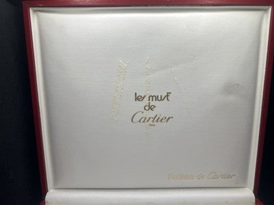 🔴 CARTIER Panthère Uhren-Schmuckkästchen REF. PLST 5098 Vintage ORIGINAL 