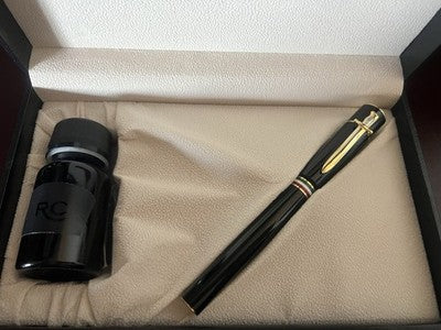 🔴 RENATO CORTESE penna stilografica Omnia Silendo Ut Audeam Edizione Limitata