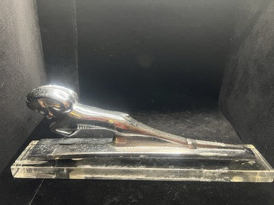 🔴 Mascot AUTO cofano radiatore auto americana ARIETE metallo DODGE 39