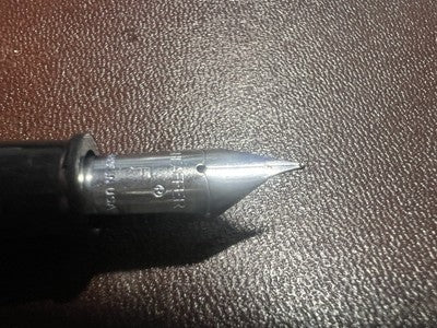 🔴 SHEAFFER penna stilografica blu cartuccia pennino F No Nonsense vintage