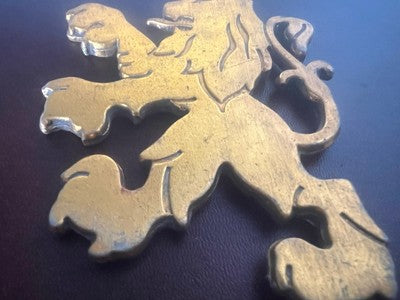 🔴 PEUGEOT stemma auto emblema fregio targhetta ferro vintage