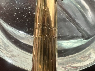 Pen DUPONT De Plata Maciza 925 Escribe Con Garantía En Estuche 