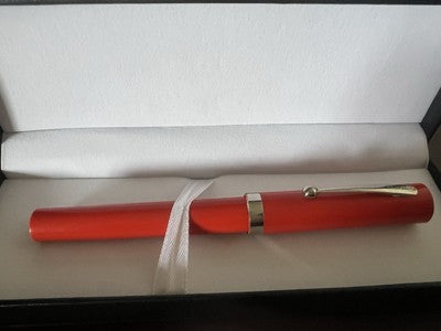 Sheaffer Füllfederhalter, orange, kursiv (M), No Nonsense Vintage 