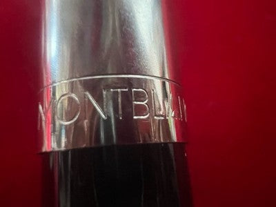 🔴 MONTBLANC stilografica Monterosa Silvexa pennino oro 14 kt vintage 1950