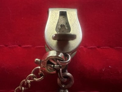 🔴 CATENA orologio tasca vittoriana con sigillo HARRY pinchbeck antica '800