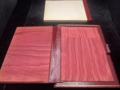 Basis Stift Füllfederhalter Kugel Set Schreibtisch Tür Stil Cartier Leder 