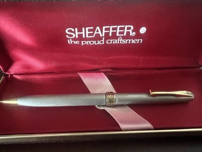 Sheaffer Bleistift Mechanical Chrom Rand Mit Dekor Graviermaterial Vintage '60