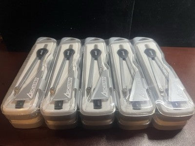 Architect Brújulas Metal Profesional Sellado Italianos Lote 10 Piezas 