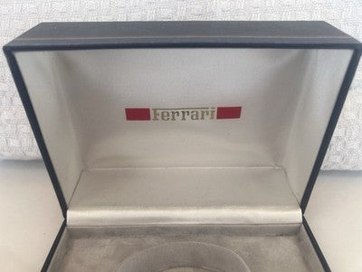 🔴 FERRARI box scatola orologio astuccio custodia formula by Cartier vintage