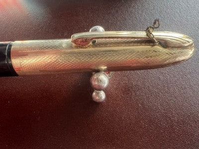 Goldmichel Stylo-Plume Stylo à Plume Celluloid Deutschland 810 Levier Écrit Rétro 