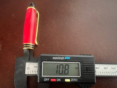 Aurora Capuche Stylo-Plume Stylo à Plume Sphère Ipsilon Rouge Profils Or Snap 