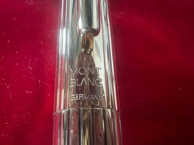Montblanc Pen Fountain Pen Noblesse Pen Gold 14 KT With Pencil Case
