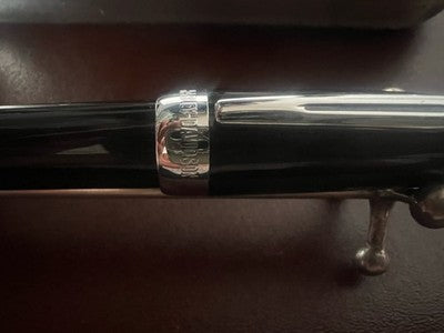 🔴 WATERMAN penna stilografica HARLEY DAVIDSON moto pennino F con astuccio latta