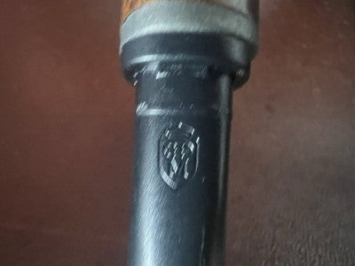 🔴 BPM penna stilografica + sfera in radica Germany set con astuccio incis