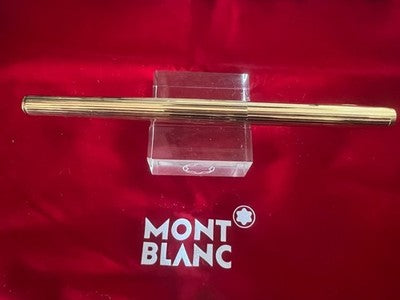 Stylo Montblanc Noblesse Avec Nib En OR 14 kt Et Étui