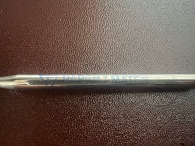 🔴 PAPERMATE refill penna BLU F fine 3 PEZZI ricambio ricarica inchiostro Aurora
