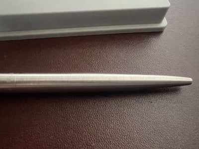 🔴 PARKER penna sfera cromata Imperial classic scrive con astuccio B