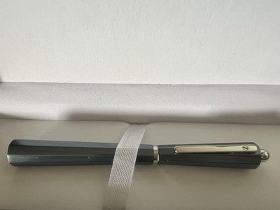 🔴 GIULIANO MAZZUOLI penna sfera Moka metallo grigio iridescente 1 modello