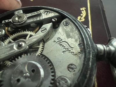 Taschenuhr Silber 800 Frauen Zum Überarbeiten Teile Vintage Wengia 8