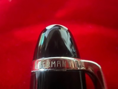 🔴 MONTBLANC penna sfera Meisterstück platinum PIX scrive con astuccio perfetta