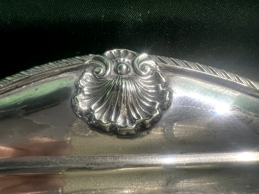 Walker &amp; Hall Sheffield Inkwell Vintage Numbered Shell 