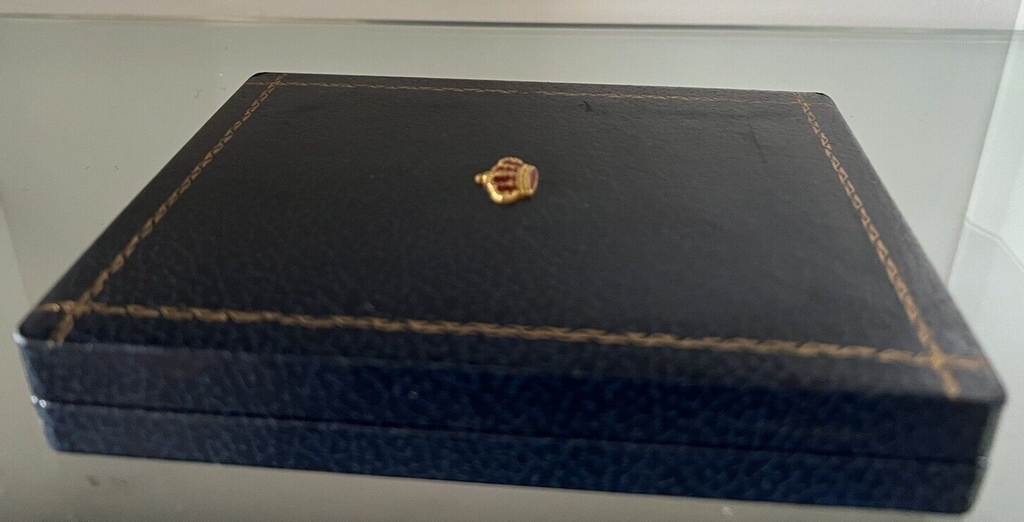 🔴 CEJALVO CRUZ scatola moneta medaglia stemma corona reale Spagna 12 h 17