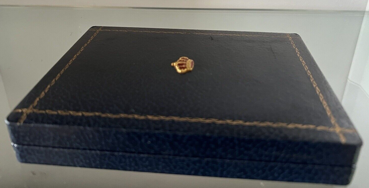 🔴 CEJALVO CRUZ scatola moneta medaglia stemma corona reale Spagna 12 h 17