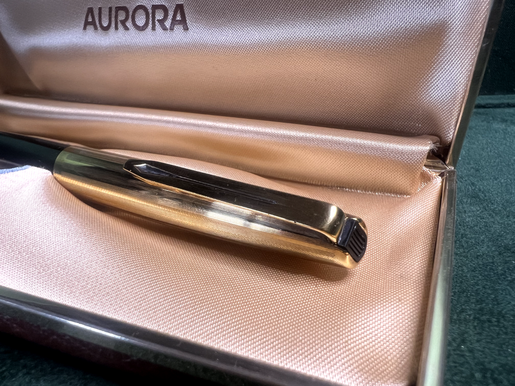 Aurora Stylo-Plume Stylo à Plume 98 à Capuche Doublé Or M Vintage A
