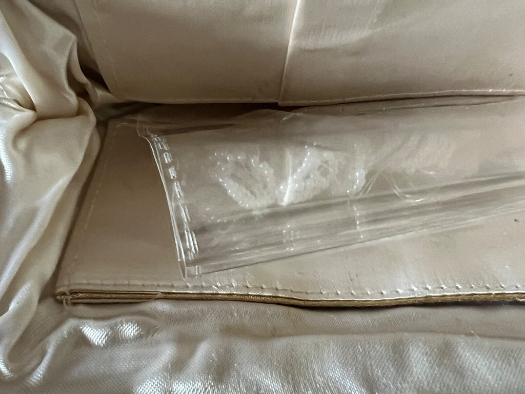Sac Eagle Brand Métal Et Perles Authentique Fabriquées Mano Interne Soie Déco